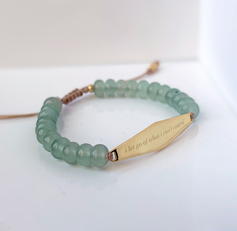 Aventurine Jade Gemstone Bracelet