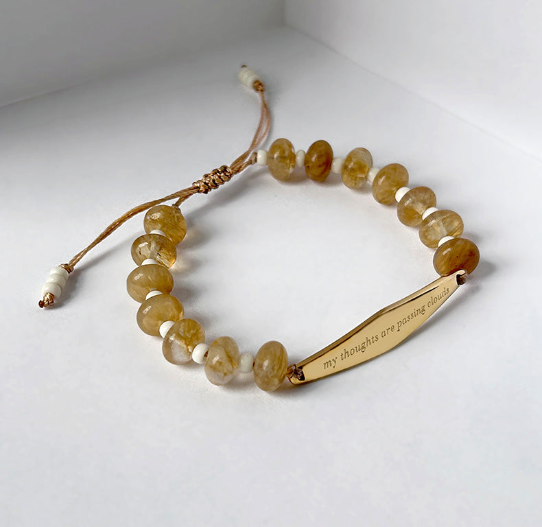 Citrine Gemstone Bracelet